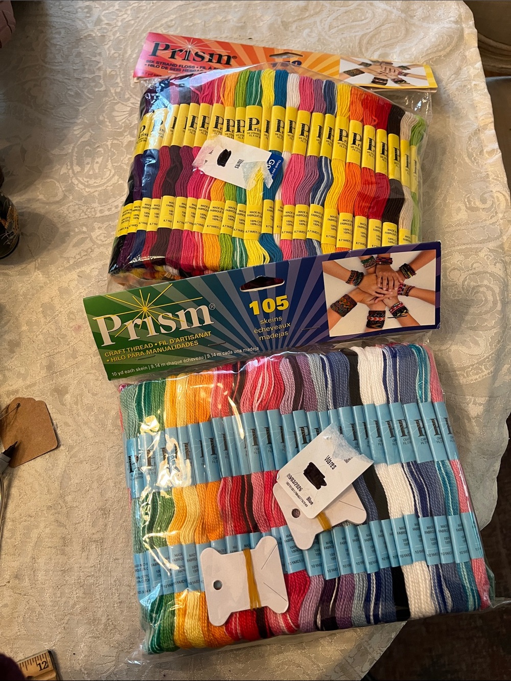 PRISM Multicolor #2 Thread Packs - Bright Rainbow Assortment NWT